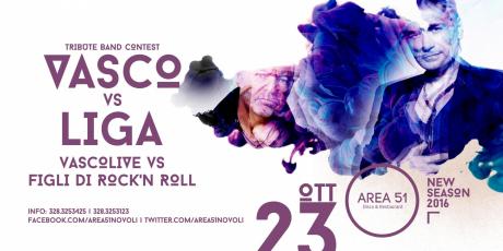Con "Vasco vs Liga" riparte l'Area51. notte live e una sfida a tutto rock per la prima del club novolese