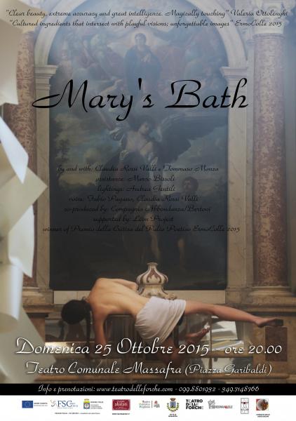 Spettacolo di teatro danza "Mary's Bath"