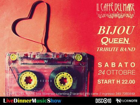 Live Bijou Cover Band Dei Queen al Cafe' del Mare