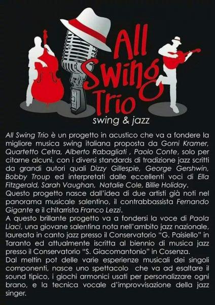 All swing trio live