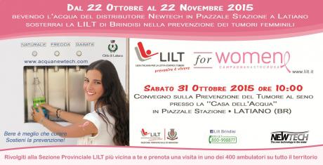 Newtech Srl & LILT: Convegno sulla Prevenzione del Tumore al Seno
