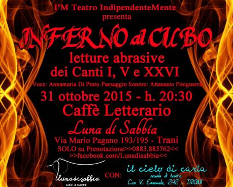 INFERNO al CUBO - Letture abrasive dalla Divina Commedia