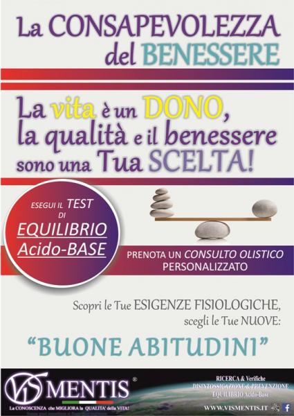 "La CONSAPEVOLEZZA del BENESSERE"