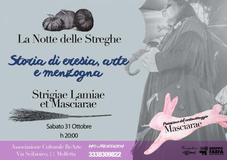 "La notte delle streghe. Strigiae lamiae et masciarae."