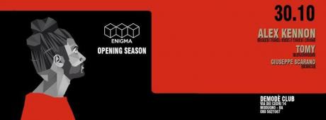 Venerdì 30 ottobre al Demodè Club parte la stagione ENIGMA: ospite Alex Kennon