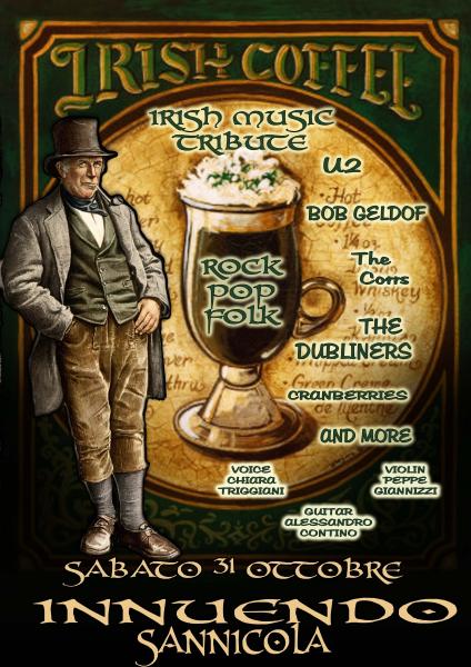Irish Coffee halloween live at Innuendo - Sannicola