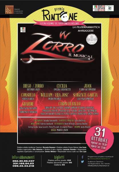 Zorro il Musical #premiorintone