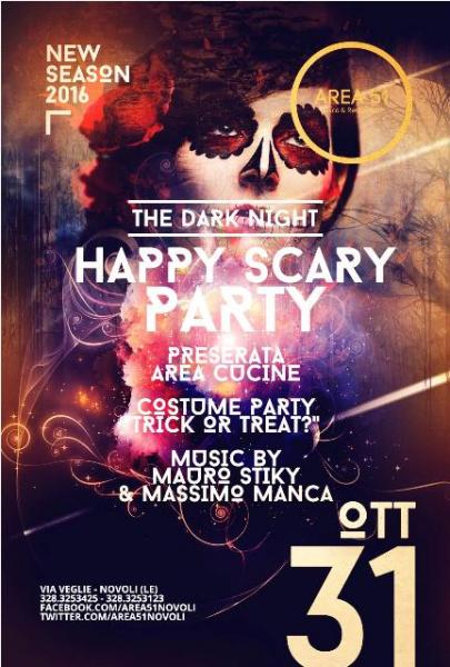 "The Dark Night", all'Area 51 di Novoli il party per la notte di Halloween. Festa in costume e musica con Mauro Stiky e Massimo Manca