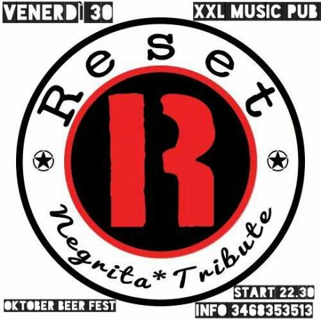 Reset Negrita Tribute live Oktober Fest Transalcolico at Xxl Music Pub Ostuni