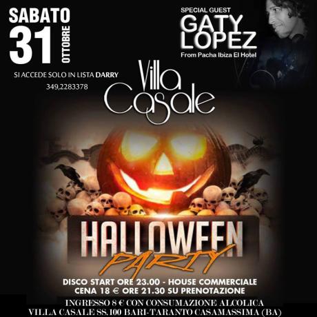 Halloween a Villa Casale.. 2 Piste Musicali (House e Latina)