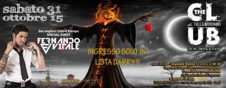 Halloween a Villa Rotondo... Guest Fernando Vitale