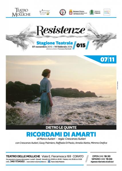 RESISTENZE 015 - "Ricordami di amarti"
