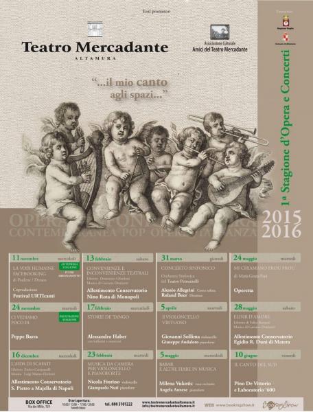 1a Stagione D'opera e Concerti 2015/2016