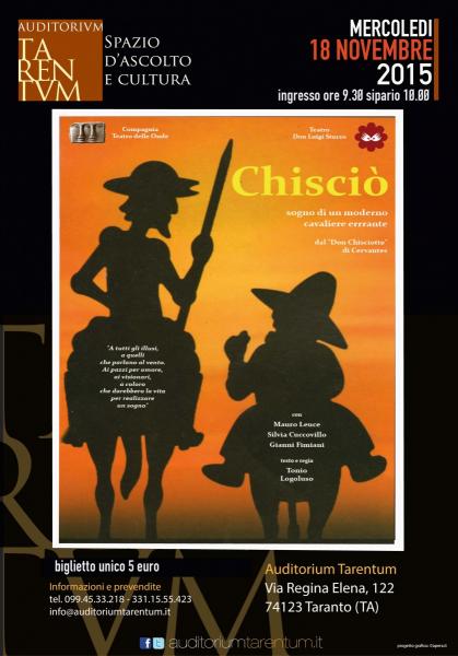 CHISCIO'/ sogno di un moderno cavaliere errante