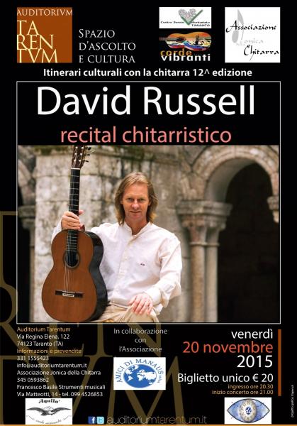DAVID RUSSELL recital pianistico