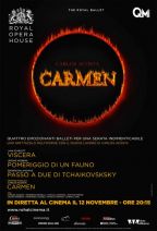 Carmen/viscera/pomeriggio di un Fauno/passo a Due di Cajkovskij