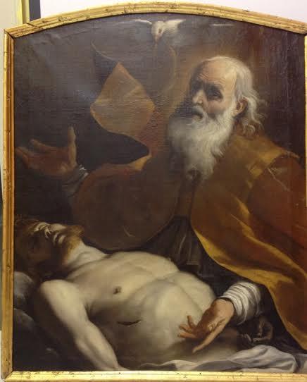La SANTISSIMA TRINITÁ. Un raro dipinto autografo di Mattia Preti da Malta