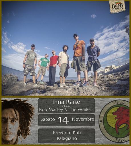 Inna Raise tributo a Bob Marley & The Wailers