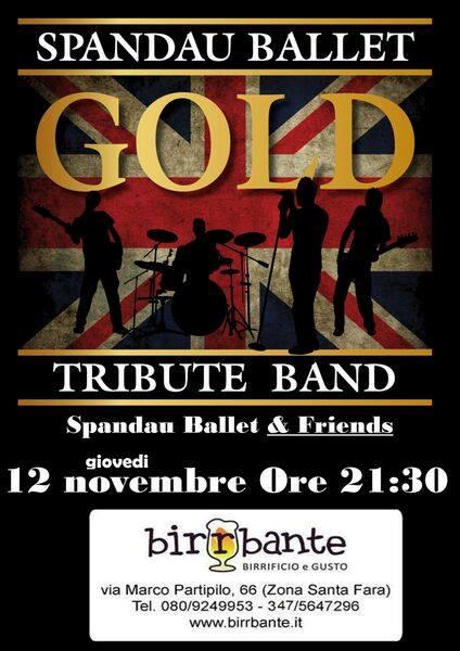 Gold - Spandau Ballet & Friends Tribute Band