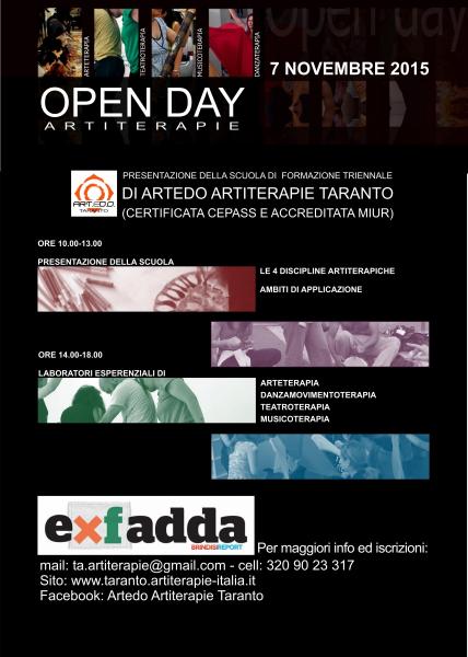 Open Day Artiterapie ARTEDO Taranto