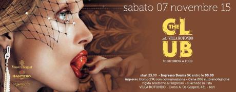 Villa Rotondo The Club - L'esclusivo Sabato Sera Barese
