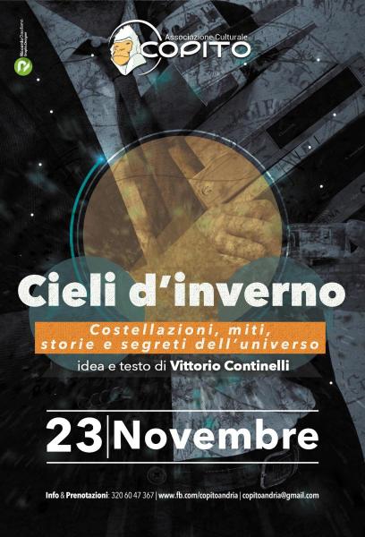 "Cieli d' inverno: Costellazioni, miti, storie e segreti dell'universo".