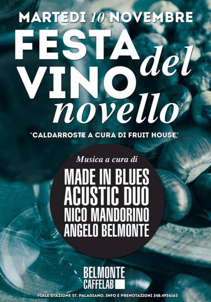 Castagne, Vino Novello e Made in Blues !!