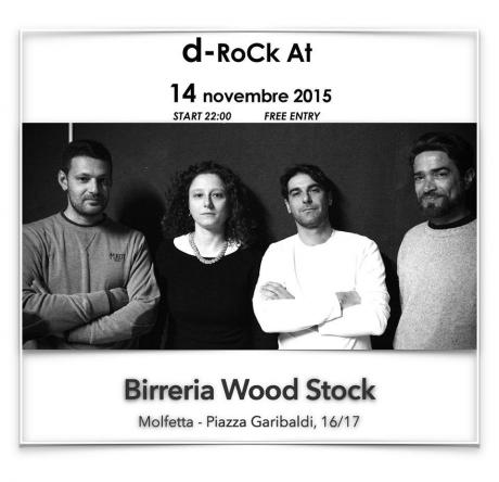D-ROCK AT - LIVE at Birreria Wood Stock