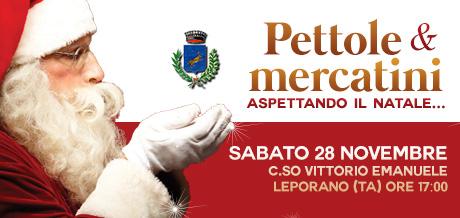 PETTOLE E MERCATINI... Aspettando il Natale