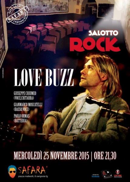 LOVE BUZZ in concerto - A Tribute to Nirvana
