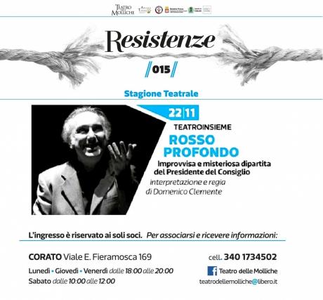RESISTENZE 015 - "Rosso profondo"