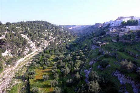 Escursione nella gravina di Palagianello (Ta)