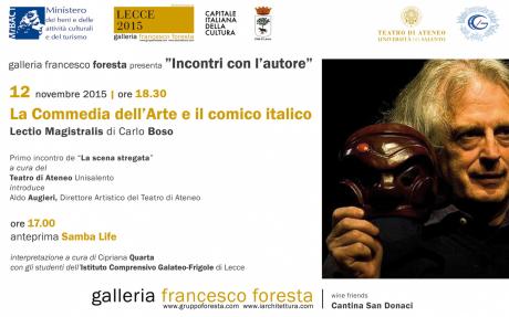 Magia e incantesimo del teatro. Aldo Augieri porta a Lecce “La scena stregata”: lectio magistralis di Carlo Bosio