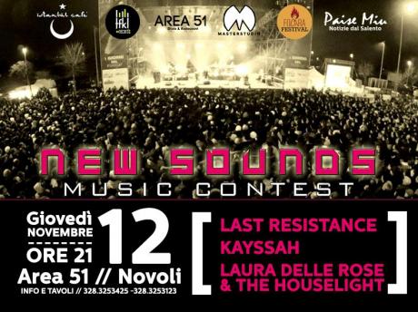 Terzo live di "New Sounds" all'Area51: sul palco Last Resistance, Kayssah e Laura De Rose & The Houselight