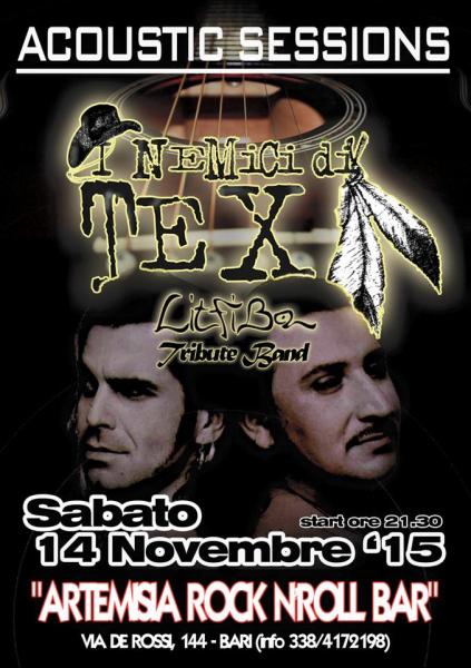 Nemici di Tex Tributo ai Litfiba in Acustico