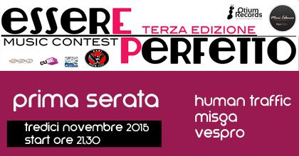 EsserePerfettoMusicContest 3° edizione.