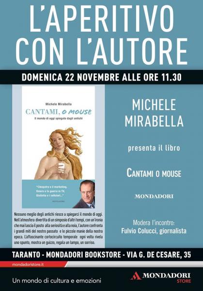 Aperitivo con l'autore Michele Mirabella