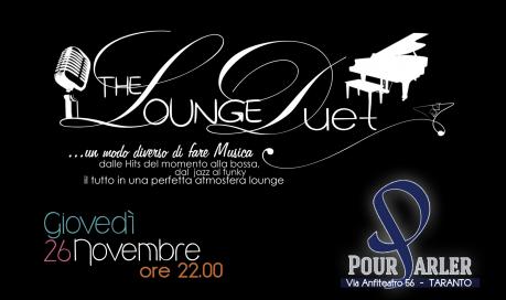 THE LOUNGE DUET in concerto