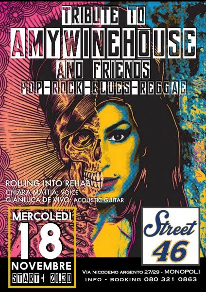 AmyWinehouse and friends Tribute at Street 46 (Monopoli)