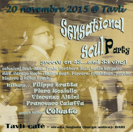 Sensacional Soul Party at Tavli