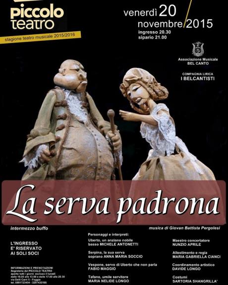 La Serva padrona dei Belcantisti