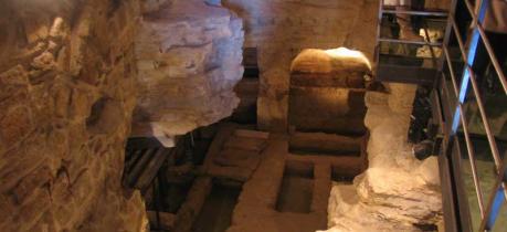 Percorso degli ipogei nel Centro Storico di Taranto