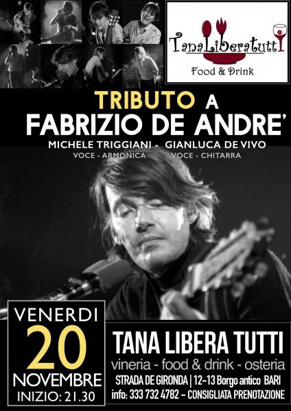 Omaggio a Fabrizio de Andre'