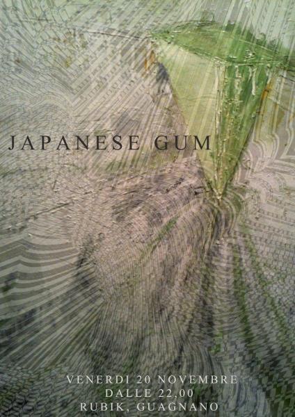 Venerdì 20 novembre - JAPANESE GUM live at Arci Rubik