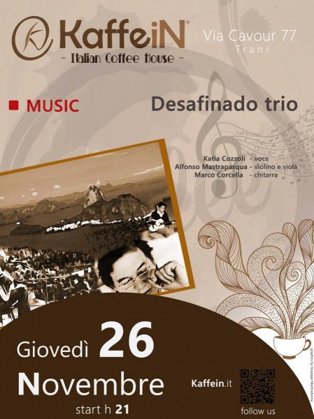 DESAFINADO TRIO in Concert