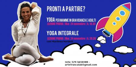 Yoga per mamme in gravidanza e per adulti