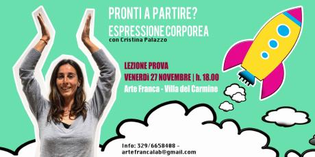 Lezione prova del corso di Espressione Corporea
