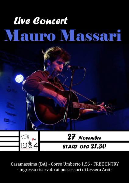 Live Concert: MAURO MASSARI