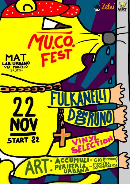 #8 MU.CO. Fest - w/ FULKANELLI + DONBRUNO - Art: "Accumuli" di GIG + "Periferia urbana" mostra fotografia + vinyl selection