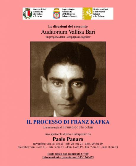 IL PROCESSO da Franz Kafka